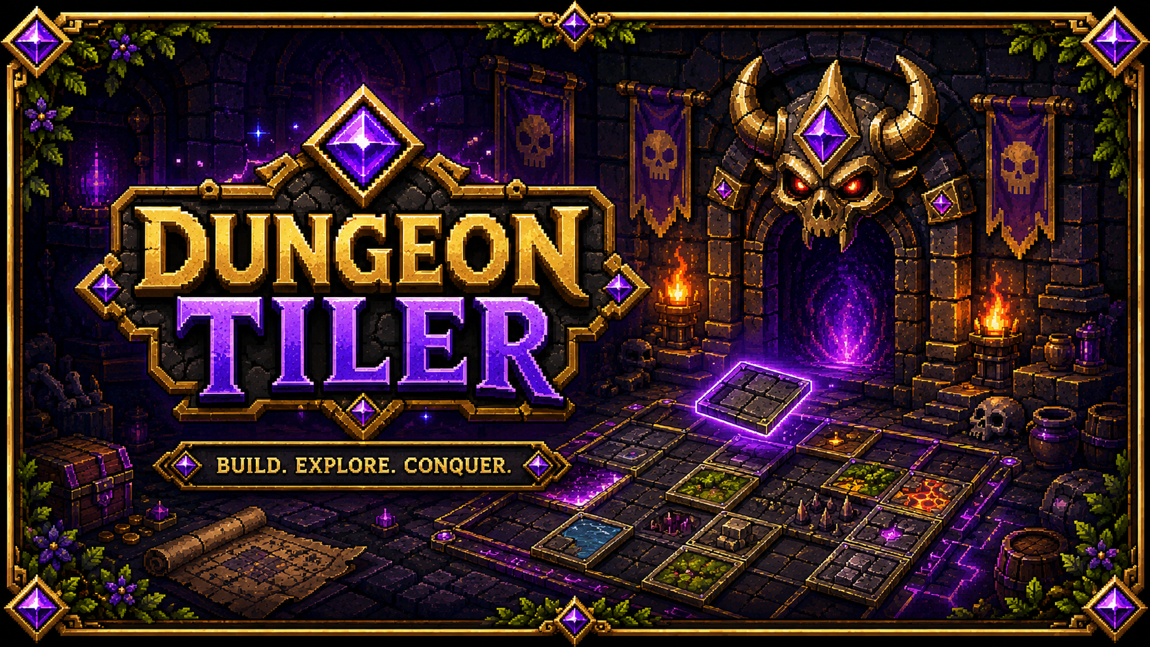 Dungeon Tiler — grafika wyróżniająca